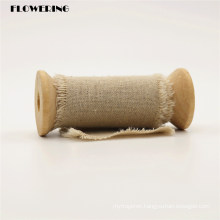 Direct From China Factory Cotton Jute Weave Ribbon